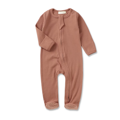 Organic Cotton Baby Sleepsuit l 0-2 years l Unisex