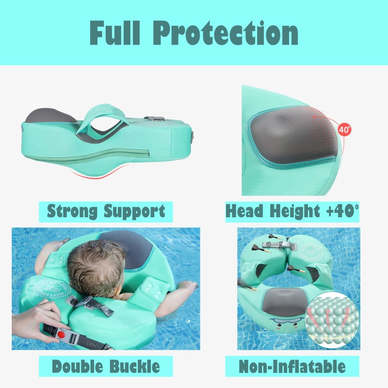 Non-Inflatable Waist Swimming Float Ring